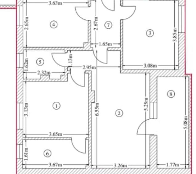 Apartament cu 3 camere decomandat în Chitila