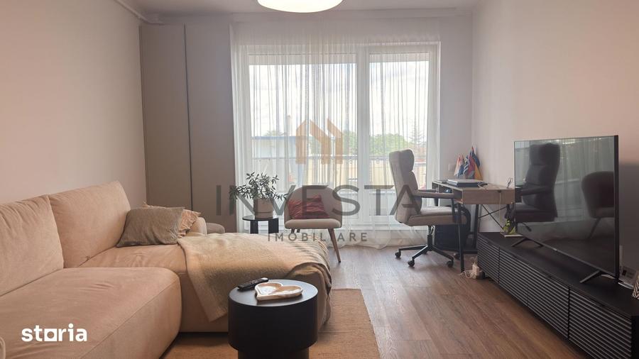 Apartament cu 2 camere semidecomandat în Între Lacuri