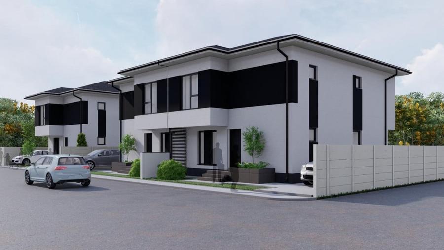 Duplex cu 4 camere cu Canalizare în Bragadiru