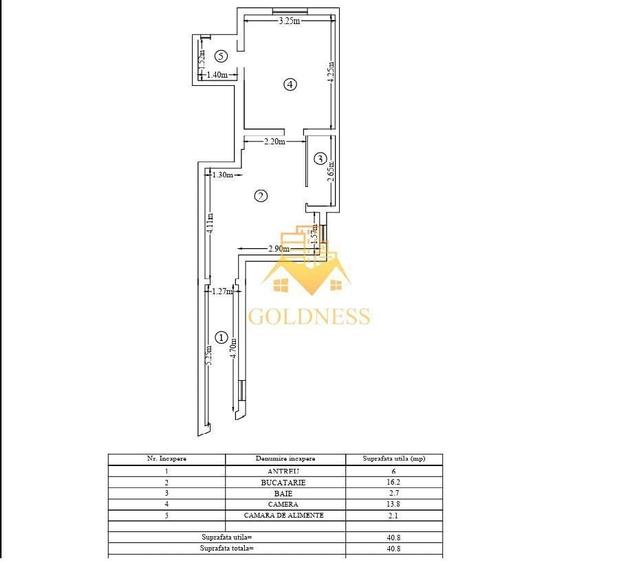 Apartament 40 mp la 2 minute de Piata Muzeului! Bloc istoric cu lift! - 7