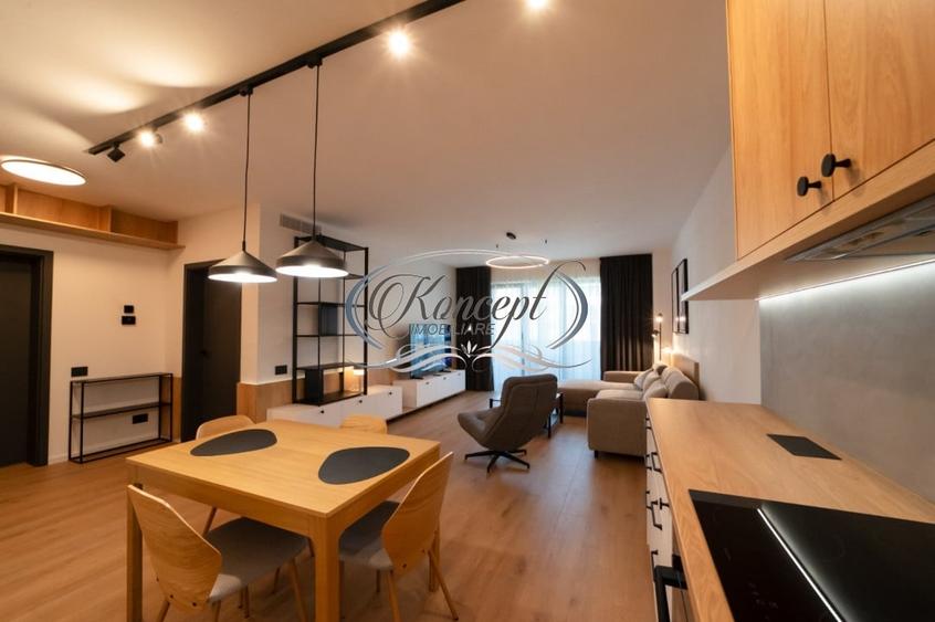 Apartament cu 2 camere semidecomandat, mobilat în Semicentral