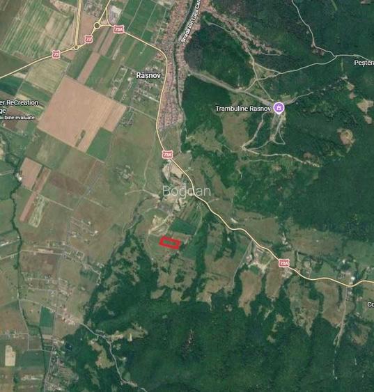 Vand urgent teren Rasnov - Proprietar