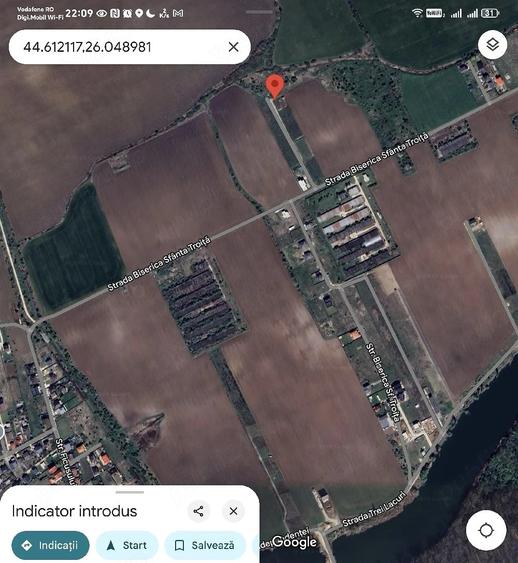 Teren de 580 mp, în Săftica
