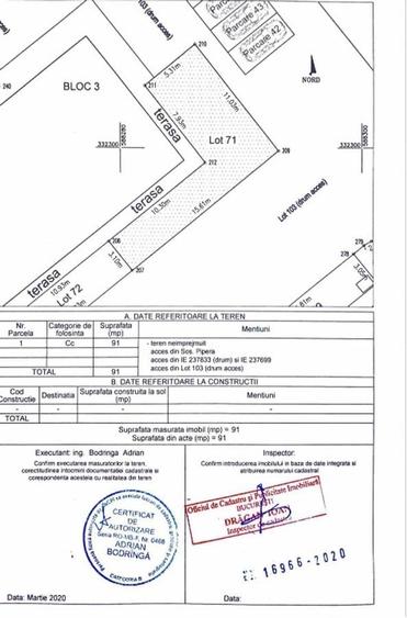 Apartament cu 3 camere semidecomandat în Aviației