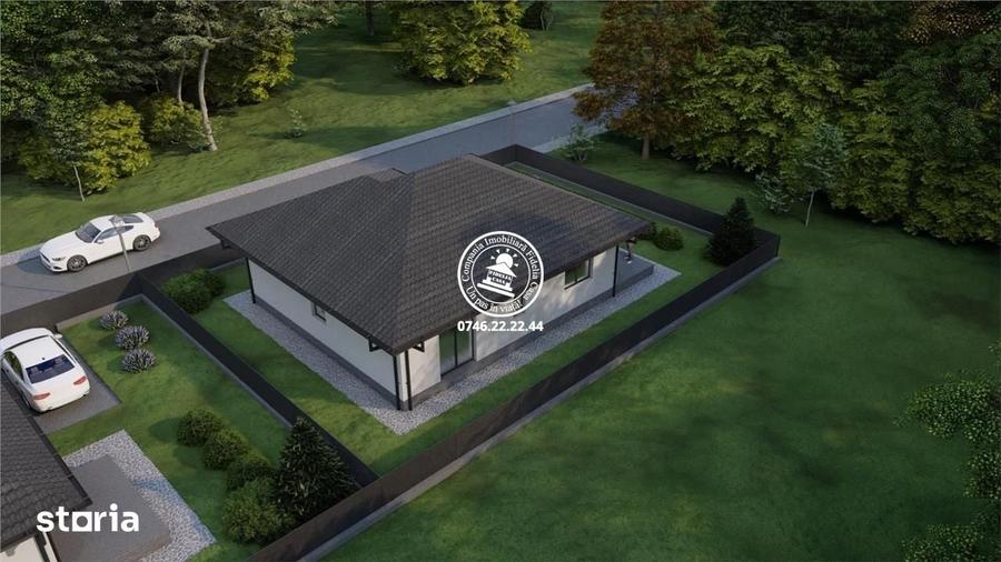 Casă cu 3 camere cu Teren 350 Mp în Ciurea