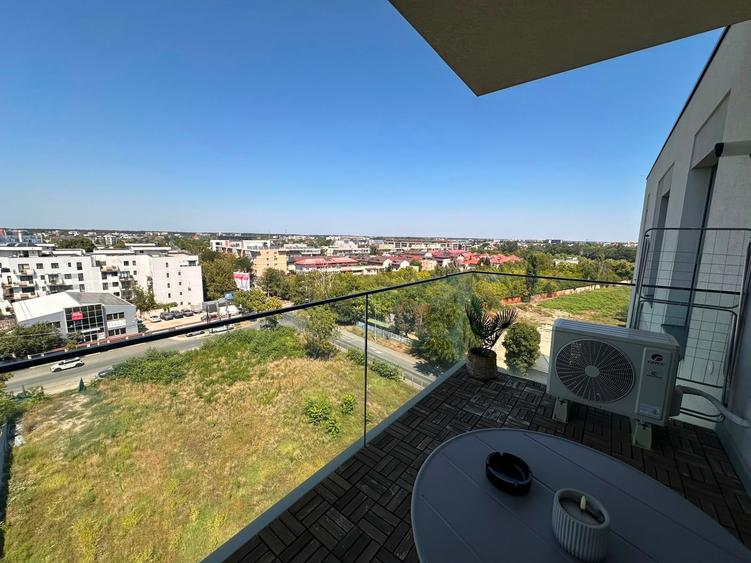 Apartament cu 2 camere semidecomandat în Băneasa