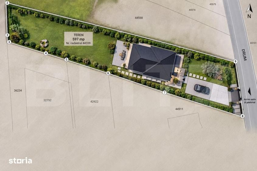 Teren cu proiect de constructie, Zona Perla Albestenilor - 2