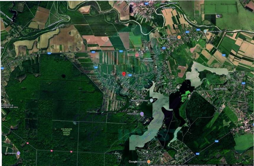 Teren Construcții intravilan de 16534 mp, în Siliștea Snagovului
