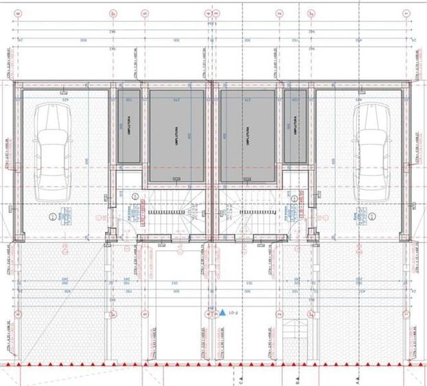 Duplex cu 4 camere cu Canalizare în Chinteni