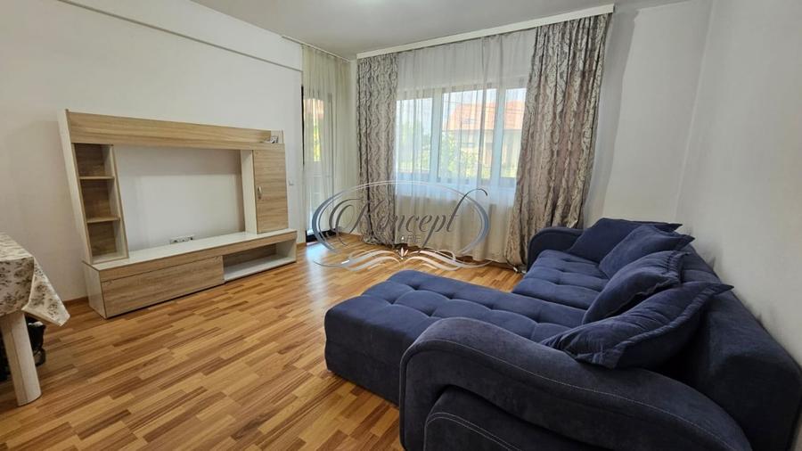 Apartament cu 3 camere semidecomandat, mobilat în Europa