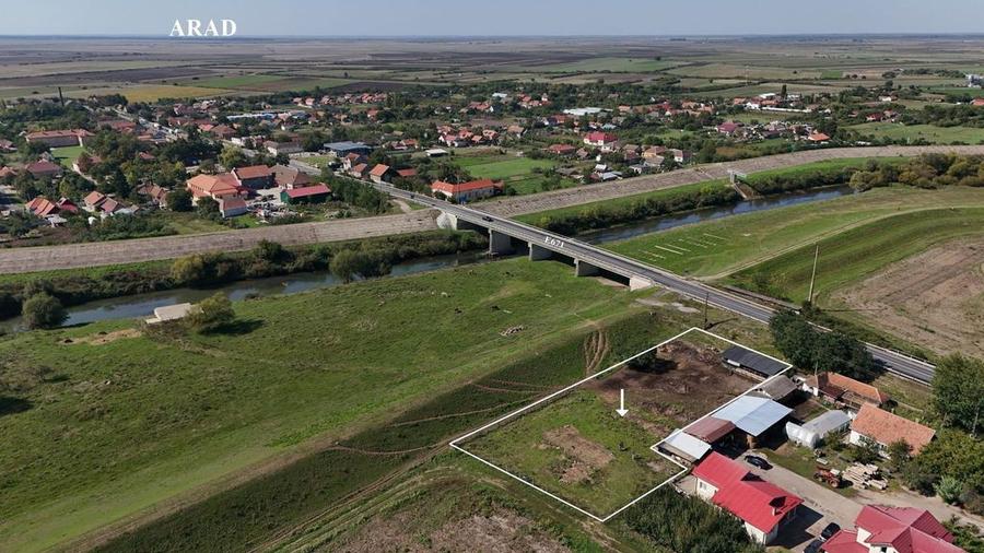Teren de 3139 mp, în Zerind
