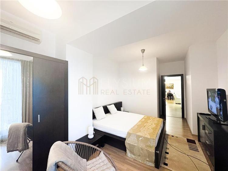 Apartament cu 4 camere semidecomandat, mobilat în Herăstrău
