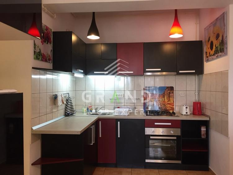 Apartament cu 2 camere semidecomandat, mobilat în Mănăștur
