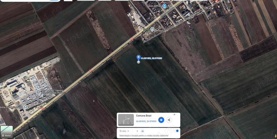 Teren de 30000 mp, în Brazi