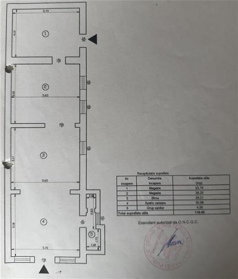 Spațiu comercial, de 116 mp, în Copou