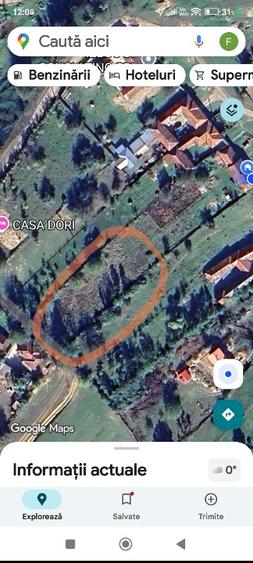 Teren Construcții intravilan de 1900 mp, în Cărpinet