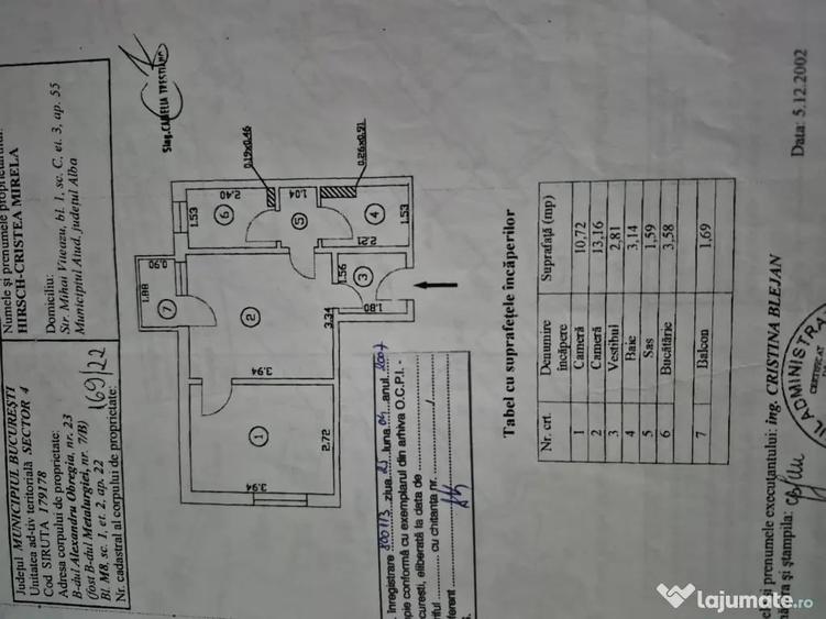 Apartament 2 camere, Bd. Alexandru Obregia etaj 2, 71.000euro - 3