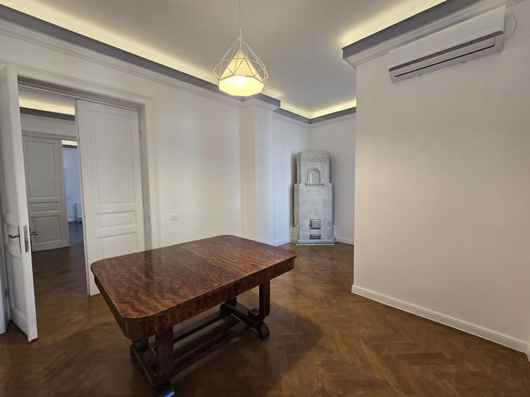 Apartament cu 6 camere decomandat, mobilat în Dorobanți