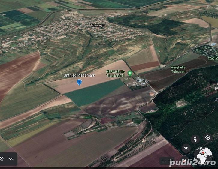 Teren de 4200 mp, în Tulucești