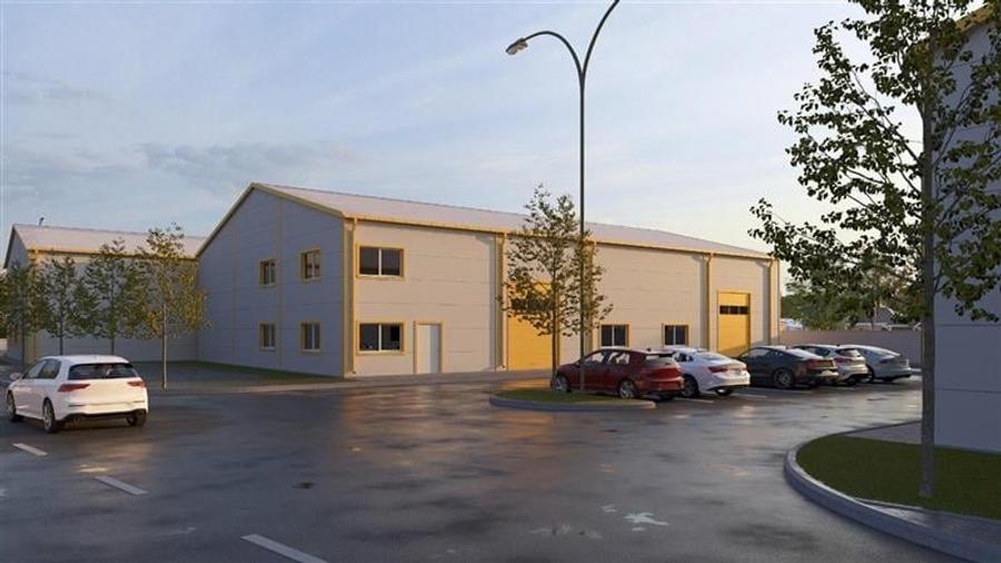 Spațiu industrial, de 550 mp, în Sinești