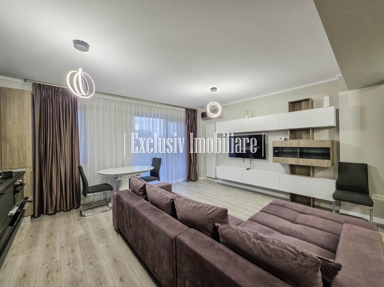 Apartament cu 2 camere semidecomandat, mobilat în Tomis Plus