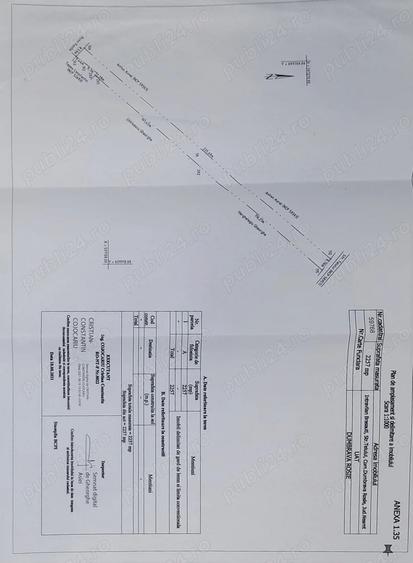 Teren de 2257 mp, în Brășăuți