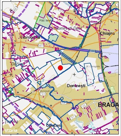 Teren de 13852 mp, în Domnești