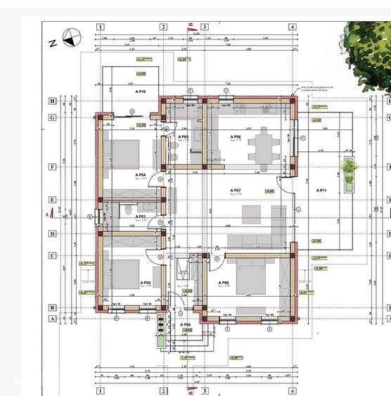 Casă cu 4 camere cu Teren 379 Mp în Central
