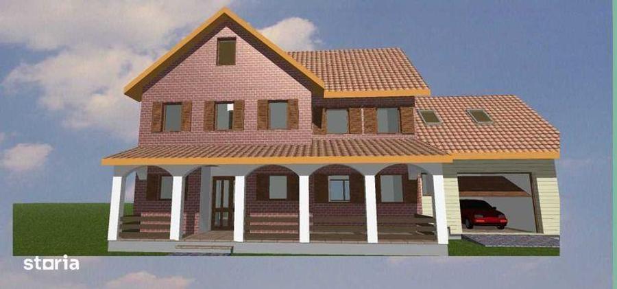 Casă cu 4 camere cu Teren 350 Mp în Livada