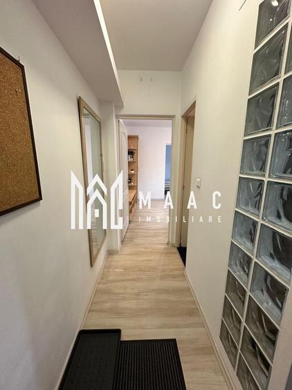 Apartament cu 2 camere nedecomandat, mobilat în Mihai Viteazul