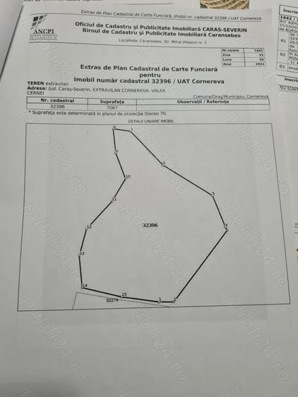 Teren de 7067 mp, în Central