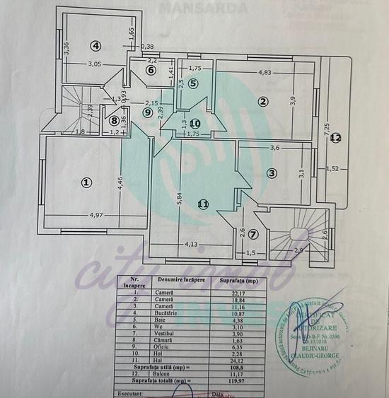 Apartament cu 4 camere decomandat în Calea Călărașilor