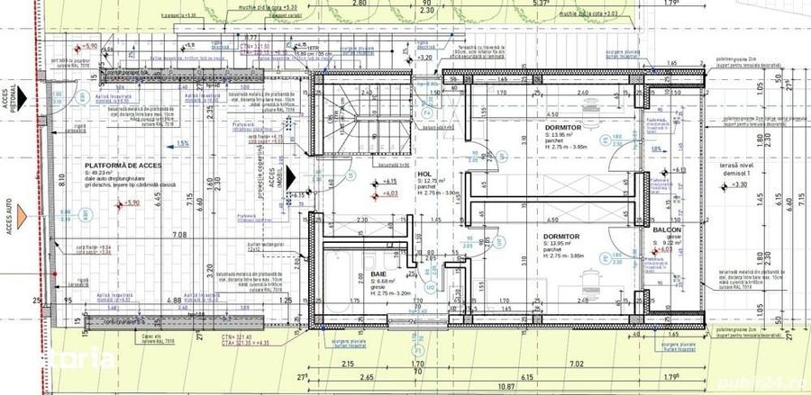 Casa cu arhitectura premium, vedere la lac si garaj dublu | Campenesti - 7