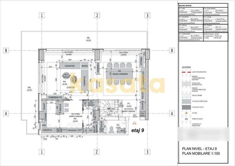 Penthouse I etaj 8-9-10 I terasa 100 mp I 225 mp utili I ... - 2