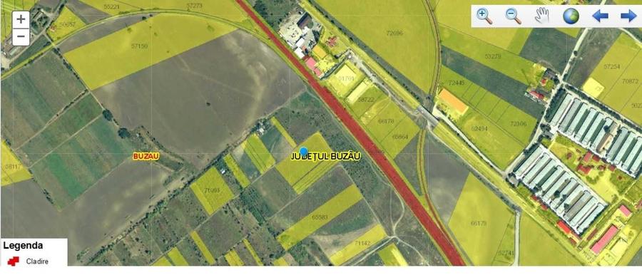 Teren de 8500 mp, în Industrială