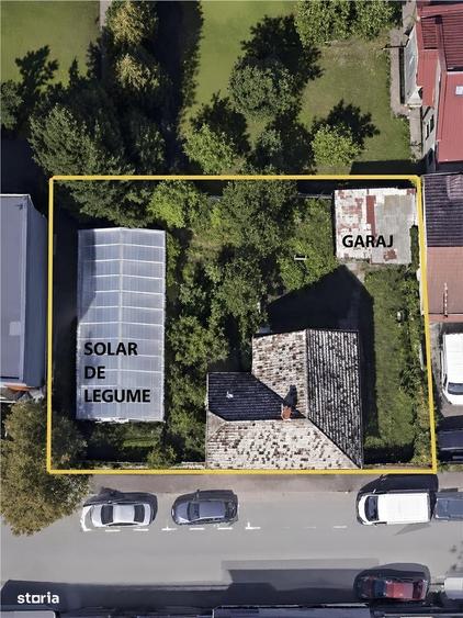 Casă cu 2 camere cu Teren 483 Mp în Central