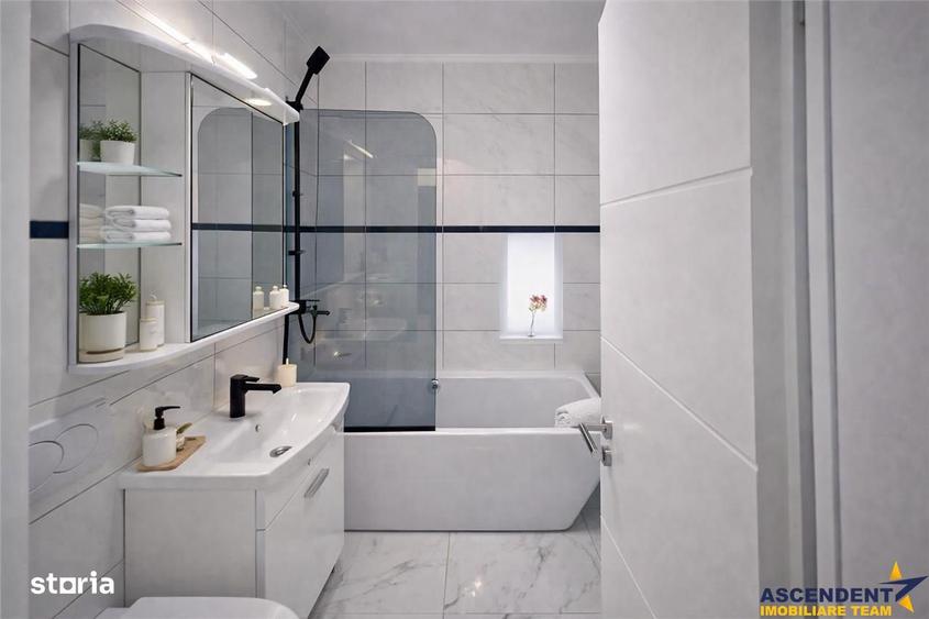 Apartament cu 2 camere decomandat, mobilat în Florilor