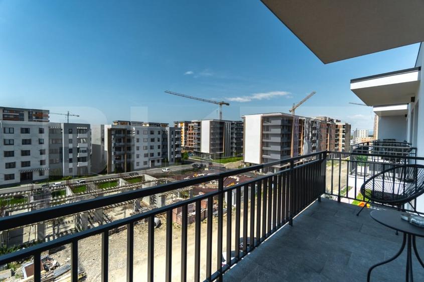Apartament cu 2 camere decomandat, mobilat în Tractorul