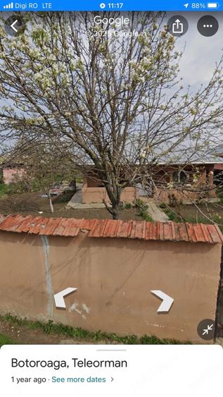 Casă cu 3 camere cu Teren 1000 Mp în Botoroaga