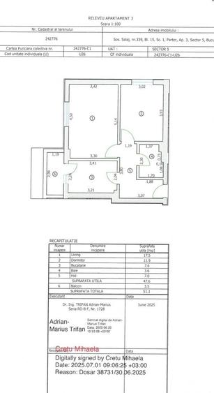 Apartament cu 2 camere în Sălaj