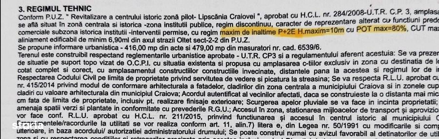 Teren de 479 mp, în Central