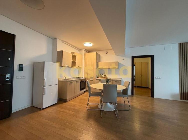Apartament cu 2 camere decomandat, mobilat în Barbu Văcărescu