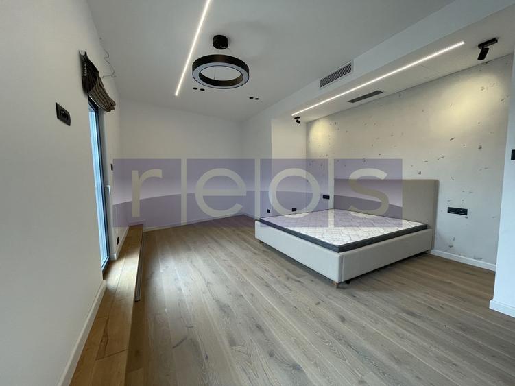 Penthouse cu 3 camere semidecomandat, mobilat în Băneasa