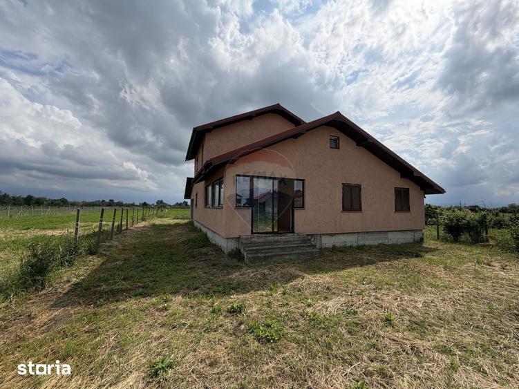 Casă cu 5 camere cu Teren 3960 Mp în Milcovul