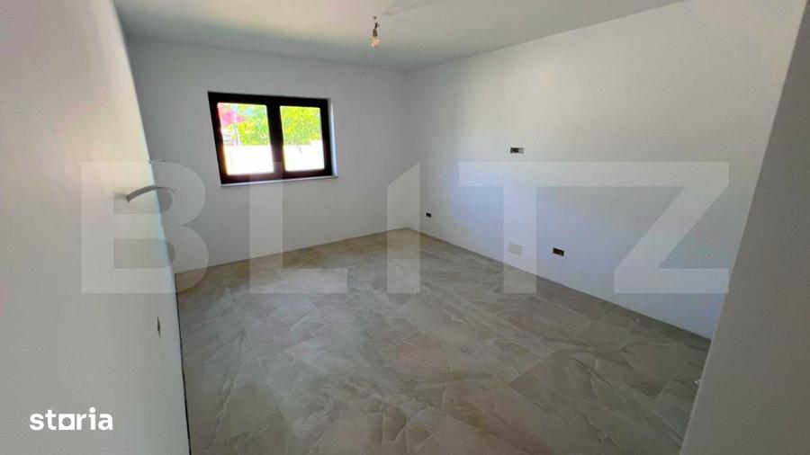 Casa cu 3 camere, 90 mp, pe un nivel, 454 mp teren, cartier Orizont - 7