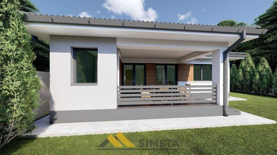Casă cu 3 camere în Sântandrei