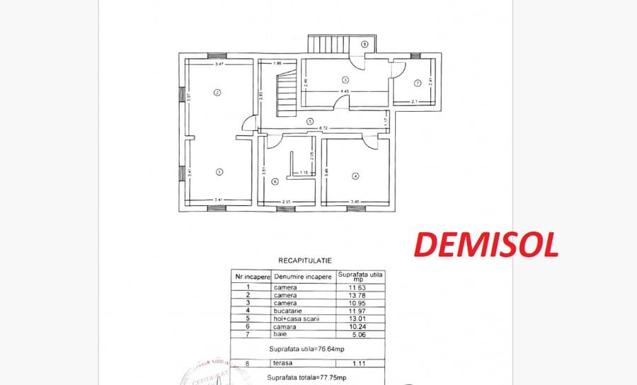 Casă cu 8 camere cu Teren 517 Mp în Copou