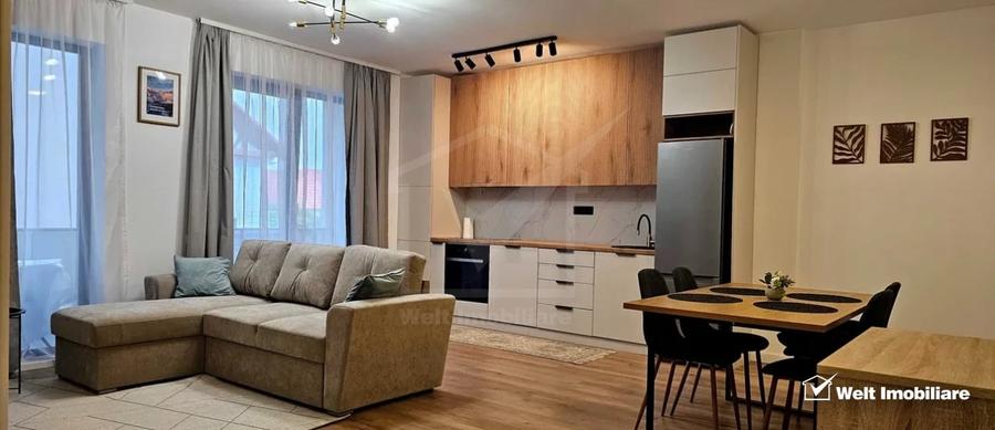 Apartament cu 2 camere semidecomandat, mobilat în Aeroport