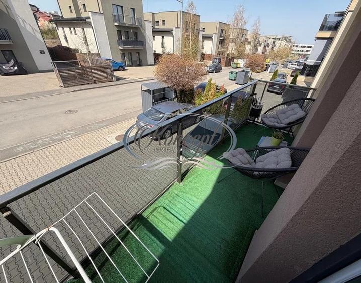 Apartament cu 2 camere decomandat, mobilat în Borhanci
