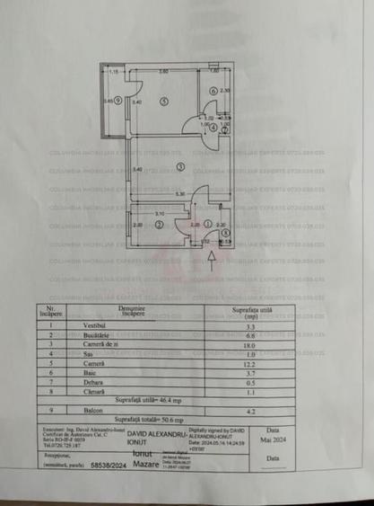 Apartament cu 2 camere în Titan